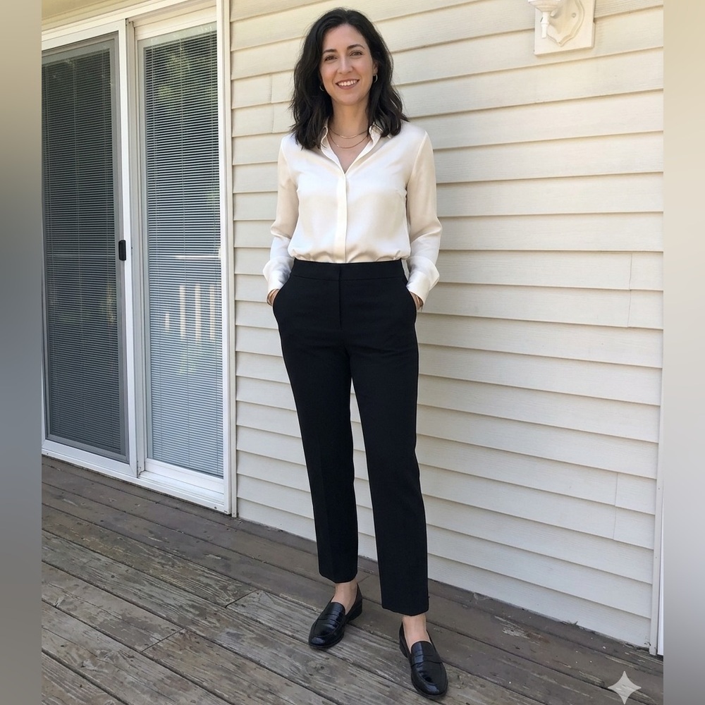 Sleek Black Pants
